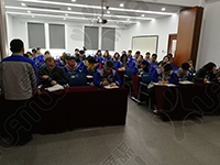 華謀咨詢?yōu)槿蠊荆z驗(yàn)、貿(mào)易、熱電行業(yè)）進(jìn)行現(xiàn)場(chǎng)打造